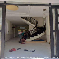 Nhà Mới 1 Trệt 3 Lầu 5x20m 7 phòng 8 wc KDC 6B Intresco Phạm Hùng