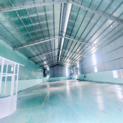 CHO THUÊ KHO XƯỞNG 800M2, VĂN PHÒNG, ĐIỆN 3PHA, ĐƯỜNG CONTAINER, 70TR