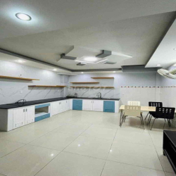 NHÀ FULL NỘI THẤT 4*19m 2LẦU ST 4PN 5WC HX TẢI LÊ VĂN THỌ