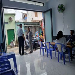Cho thuê MB tầng Trệt, 457/5 Tân Sơn, P. An Hội Tây (4.5m x 8m)