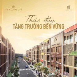 CHO THUÊ NHÀ PHỐ TẠI KHU ĐÔ THỊ THE GLOBAL CITY