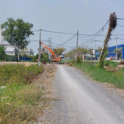 cho thuê 9500m2 đất MT kênh đường Vườn Thơm xã bình Lợi 