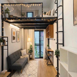 thuê phòng Duplex có thang máy Quận 1 gần Chợ Thái Bình