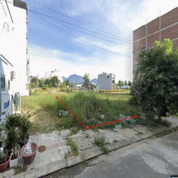 Cho Thuê Đất 5*21 (105m2) Đường Trần Đăng, P Hòa Khánh, Đà Nẵng