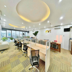 Cho thuê văn phòng tại Yên Lãng 140m2 25t view đường tàu cực đẹp