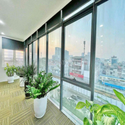 Cho thuê văn phòng tại Yên Lãng 140m2 25t view đường tàu cực đẹp