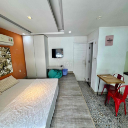 🏠Căn Hộ Studio - Phong Cách Nhật Bản - Ban Công Lớn - Full Nội Thất