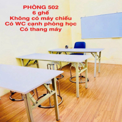 Cho thuê phòng dạy học 