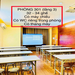 Cho thuê phòng dạy học 