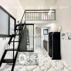 CHO THUÊ CĂN DUPLEX TRỆT GÁC CAO SẴN NỘI THẤT GẦN NGÃ TƯ BỐN XÃ