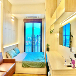 STUDIO FULL ĐỒ BAN CÔNG THOÁNG ÂU CƠ  TÂY HỒ - THUNG LŨNG HOA