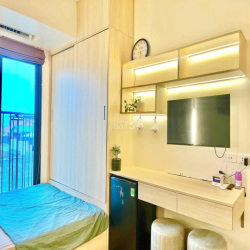 STUDIO FULL ĐỒ BAN CÔNG THOÁNG ÂU CƠ  TÂY HỒ - THUNG LŨNG HOA