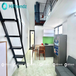 Căn Hộ Gác Cao 1m9 Bancol Rộng 45m2 Máy Giặt Riêng  Ngay Chợ Hoà Hưng