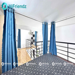 Căn Hộ Gác Cao 1m9 Bancol Rộng 45m2 Máy Giặt Riêng  Ngay Chợ Hoà Hưng