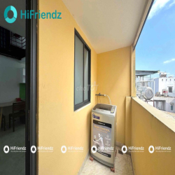 Căn Hộ Gác Cao 1m9 Bancol Rộng 45m2 Máy Giặt Riêng  Ngay Chợ Hoà Hưng