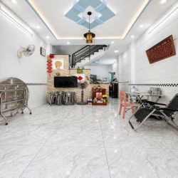 CHO THUÊ NHÀ NGUYÊN CĂN,LÊ VĂN QƯỚI , 8*16M ,3 LẦU ,HẺM 8M THÔNG