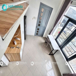 Căn hộ Duplex Full nội thất - cửa sổ trời gânf ngay ngã tư hàng xanh