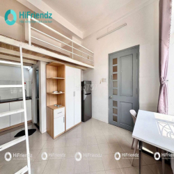 Căn hộ Duplex Full nội thất - cửa sổ trời gânf ngay ngã tư hàng xanh