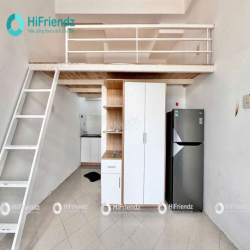 Căn hộ Duplex Full nội thất - cửa sổ trời gânf ngay ngã tư hàng xanh