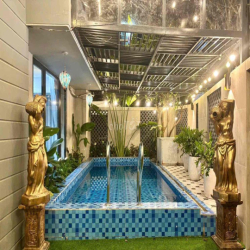 ⛱ Villa sân vườn, hồ bơi phong cách Địa Trung Hải – Đà Nẵng(english be