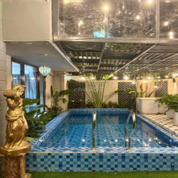 ⛱ Villa sân vườn, hồ bơi phong cách Địa Trung Hải – Đà Nẵng(english be