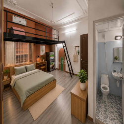 Duplex 2 Chỗ Ngủ Cực Rộng , Tách Bếp Nấu Ăn Khôgn Ám Mùi