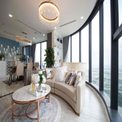 Cho Thuê Căn Hộ 3PN 126m2 Vinhomes Golden River Bason .Q1