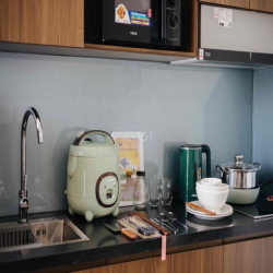 Cho thuê Căn hộ 01 ngủ, 3 phút đi bộ tới Lotte, 3 phút tới Hồ Tây