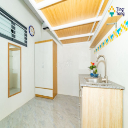TT124 - Phòng đơn thiết kế tiện nghi gác xép ngay TMU, Quốc Gia vskk