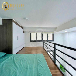 Duplex Khổng Lồ 40m2 Tone Trắng Mới Tinh Ngay CMT8