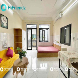 STUDIO BAN CÔNG FULL NỘI THẤT NGAY NHÀ GA T3 - Hoàng Hoa Thám