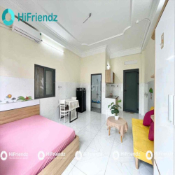 STUDIO BAN CÔNG FULL NỘI THẤT NGAY NHÀ GA T3 - Hoàng Hoa Thám