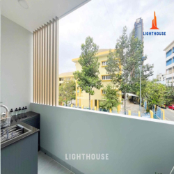 Phongd ngủ tách bếp ban công ngay đảo Kim Cương