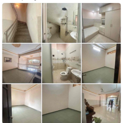 Quận 6 mặt tiền Nhà 1 lưng 2 lâu có 5 pn 5 wc  4m dài 22m n