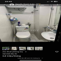 cho thuê phòng tại đường bờ sông Sét