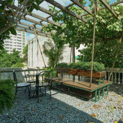 CHO THUÊ BIỆT THỰ SÂN VƯỜN HOÀNG SA Q1, DT 10x20M, TRỆT 2 LẦU ST, 88TR