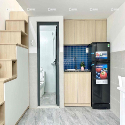 CHO THUÊ CĂN HỘ DỊCH VỤ CAO CẤP FULL NỘI THẤT - CỬA SỔ GẦN ÂU CƠ