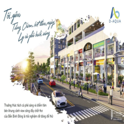 CHO THUÊ SHOPHOUSE TẦNG 1 GIÁ CHỈ 17TR/THÁNG DỰ ÁN D-AQUA