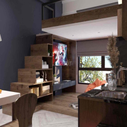 🎆DUPLEX tone gỗ Siu Có Guuuu _NỘI THẤT XỊN 🌹