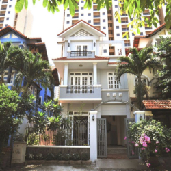 CHO THUÊ BIỆT THỰ ĐƯỜNG LƯƠNG ĐỊNH CỦA - KHU COMPOUND BẢO VỆ 24/24