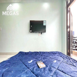 Căn hộ mini cho thuê ban công full nội thất kế bên cc citisoho cát lai