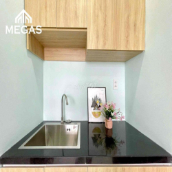 Căn hộ mini cho thuê ban công full nội thất kế bên cc citisoho cát lai