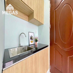 Căn hộ mini cho thuê ban công full nội thất kế bên cc citisoho cát lai