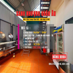 SANG NHƯỢNG QUÁN ĂN GẦN NGÃ 6 BMT
