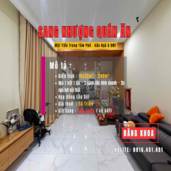 SANG NHƯỢNG QUÁN ĂN GẦN NGÃ 6 BMT