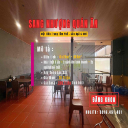 SANG NHƯỢNG QUÁN ĂN GẦN NGÃ 6 BMT