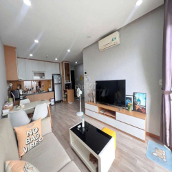 2 phòng ngủ y hình ban công dài chung cư Novaland Garden Gate sân bay