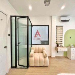 CHO THUÊ STUDIO BAN CÔNG MÁY GIẶT RIÊNG FULL NỘI THẤT SIU XINH GIÁP Q1