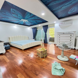 Cho thuê biệt thự mới 50 triệu, 10x 20m ,3 tấm + Hầm mặt tiền đường 19