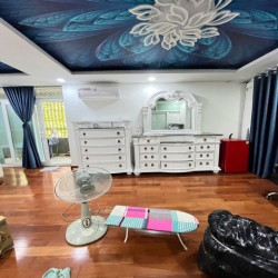 Cho thuê biệt thự mới 50 triệu, 10x 20m ,3 tấm + Hầm mặt tiền đường 19